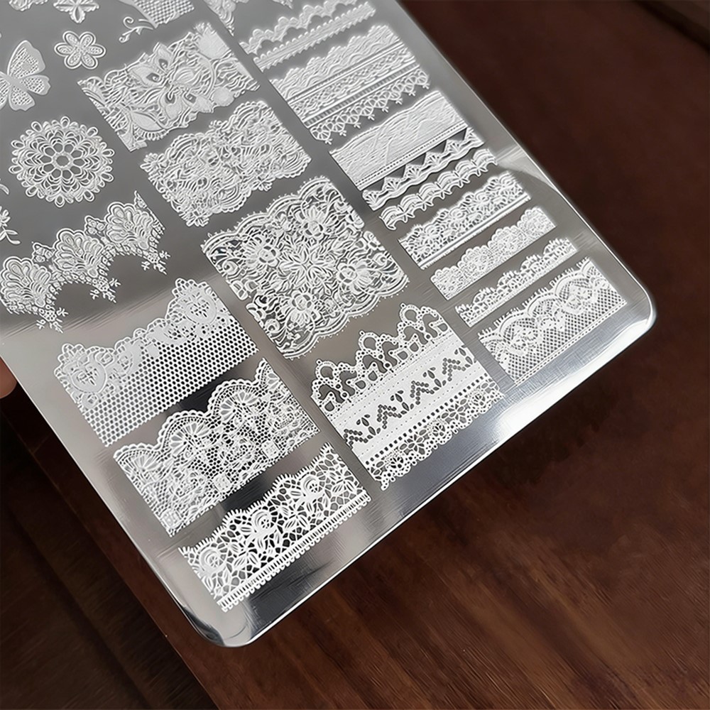 9*15cm 3D Lace Butterfly Nail  - 3D Printing Templates Free ulasan dan harga