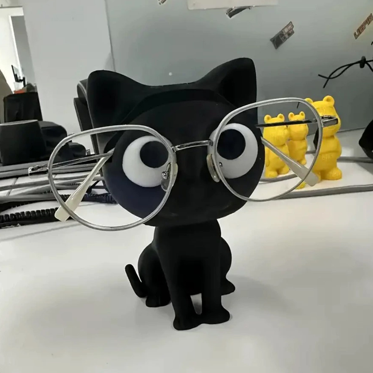 3D Printed Cat Eyeglasses Fram - 3D Printing Glasses Frames ulasan dan harga