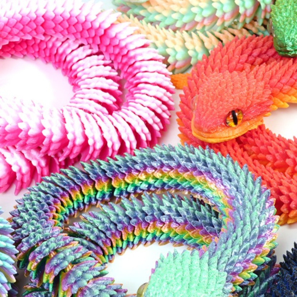 Realistic 3D Printed Snake 30/ - 3D Printing Simulator ulasan dan harga