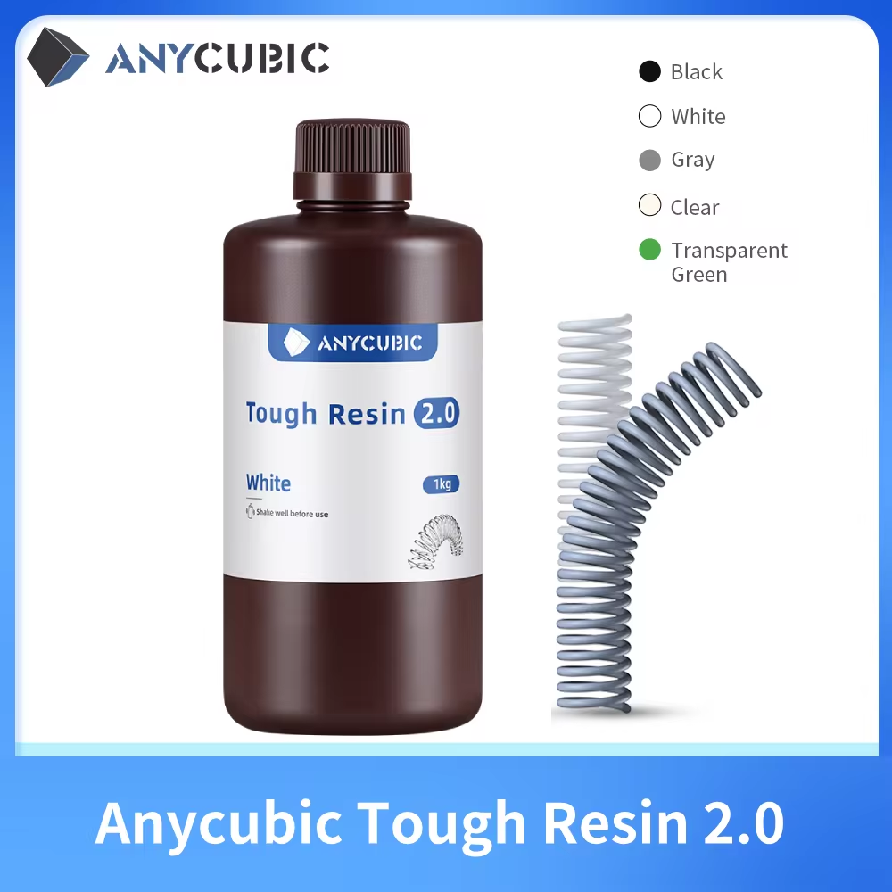 Anycubic Flexible Tough Resin  - 3D Printing Uv Sensitive Resin ulasan dan harga