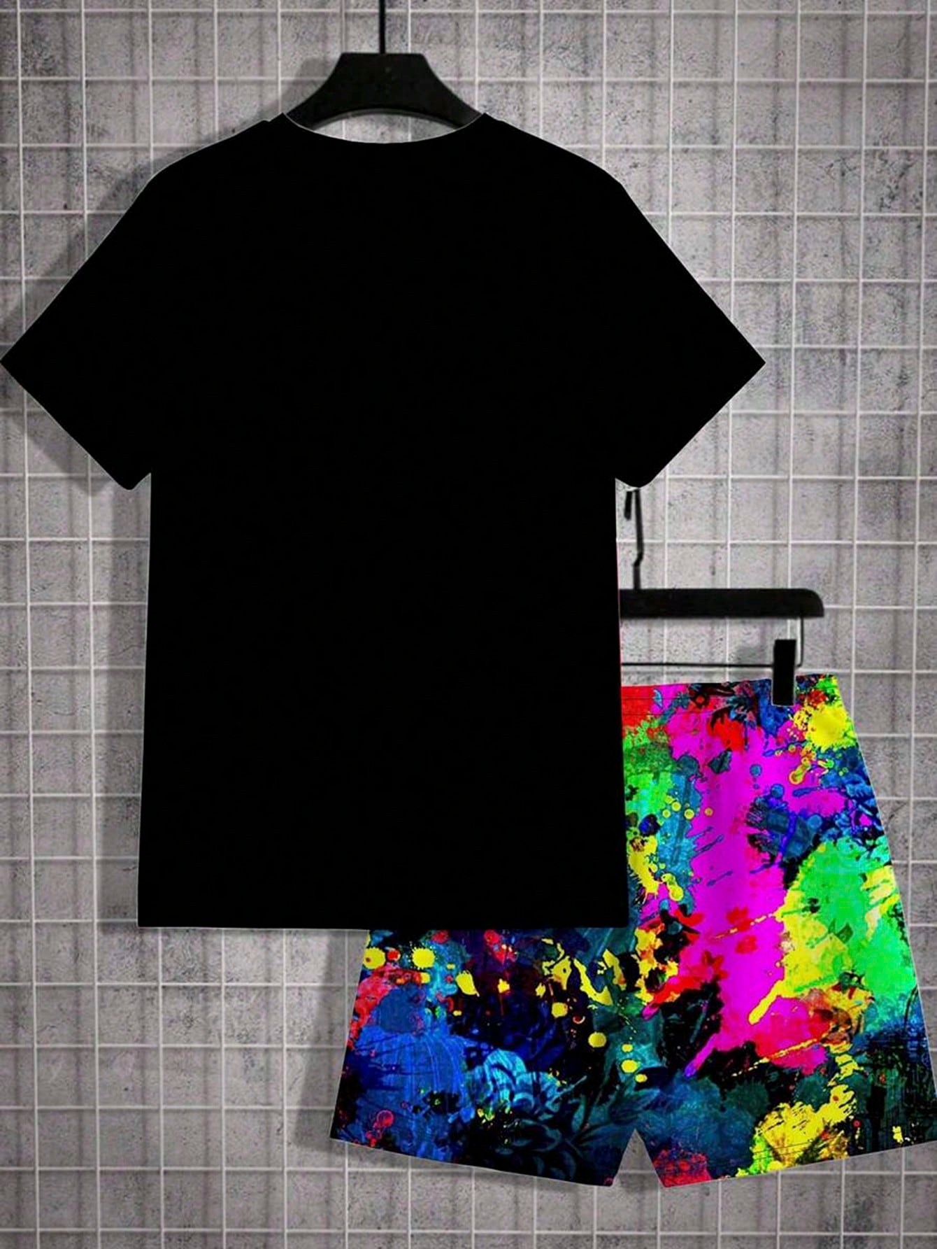 2026 Summer New Men's Short-Sl - 3D Printing Kit ulasan dan harga
