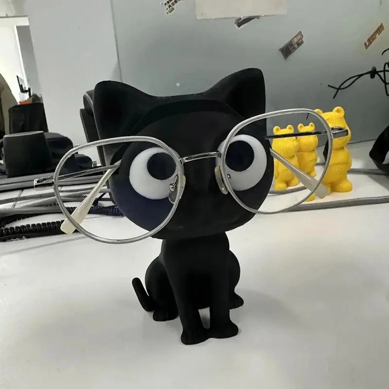 3D Printed Cat Glasses Frame-c - 3D Printing Glasses Frames ulasan dan harga