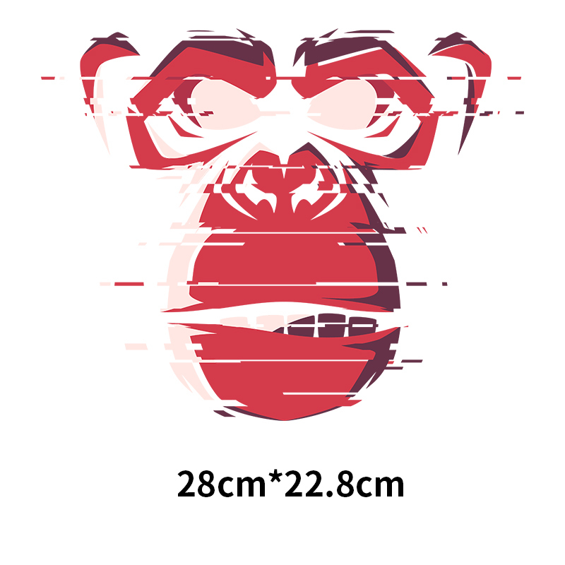 DTF Heat transfer Star Monkey  - 3D Printing Vinyl ulasan dan harga