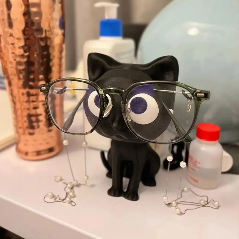 3D Printed Cat Glasses Frame-c - 3D Printing Glasses Frames ulasan dan harga